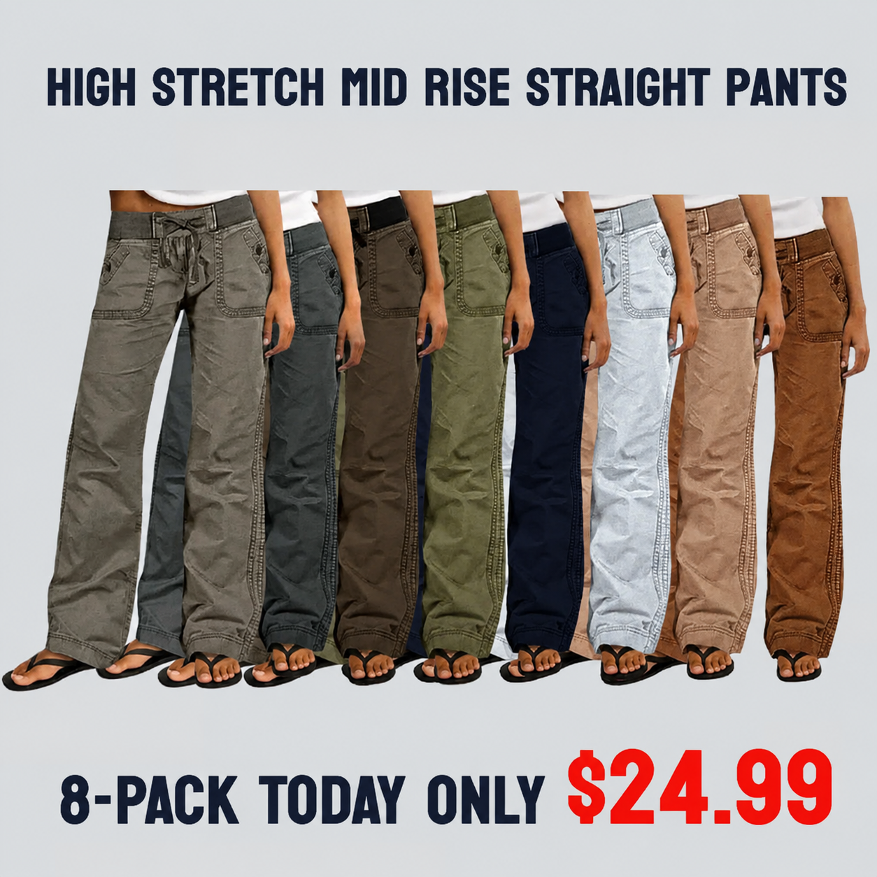 ⚡FINAL SALE⚡- women-s-high-stretch-mid-rise-straight-pants